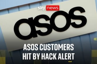 ASOS customers sent threatening notification in apparent hack