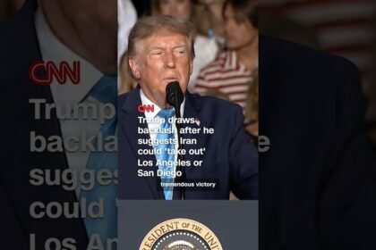 Trump draws backlash after he suggests Iran could 'take out' Los Angeles or San Diego