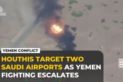 Saudi Arabia says three injured in Houthi attacks on Jazan and Najran airports