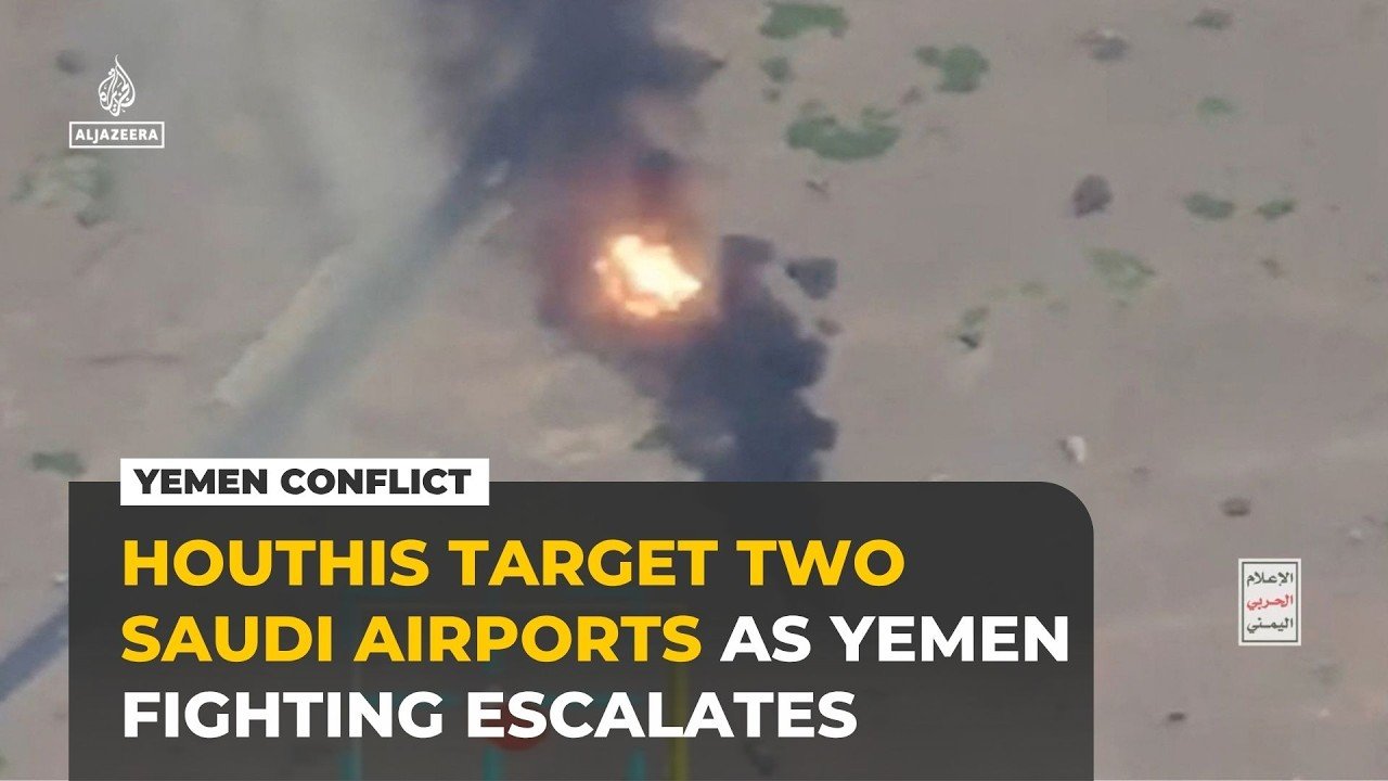 Saudi Arabia says three injured in Houthi attacks on Jazan and Najran airports