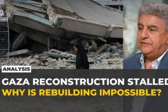 Gaza reconstruction stalled as attacks continue, analyst says