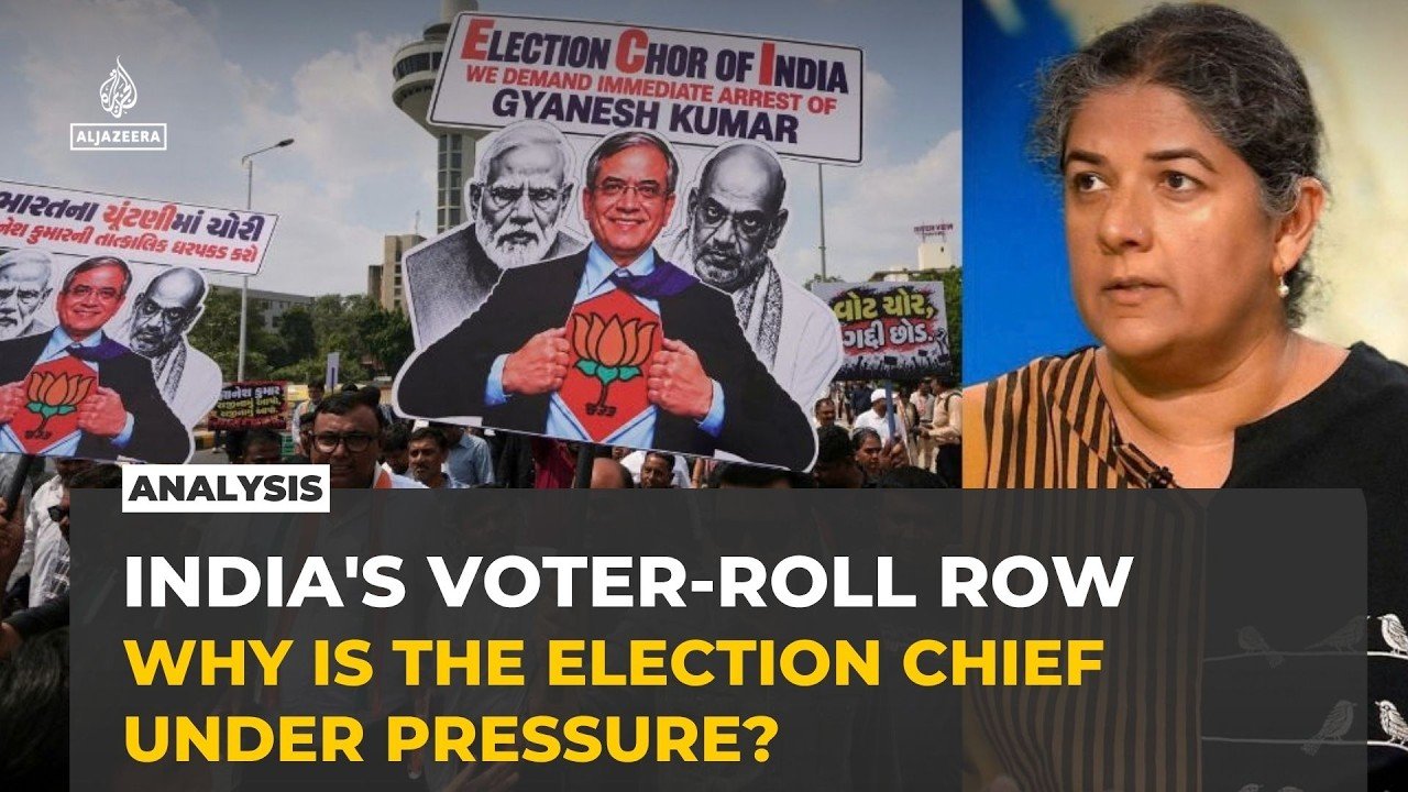 India's election chief faces scrutiny over voter-roll changes, analyst says