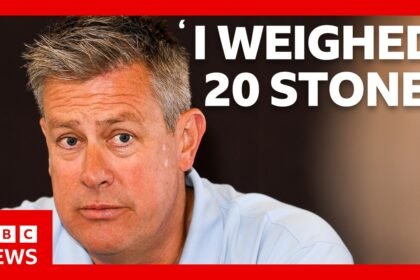 Former cricketer Ashley Giles on struggles with obesity | BBC News