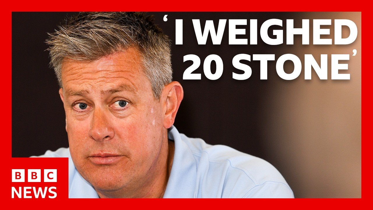 Former cricketer Ashley Giles on struggles with obesity | BBC News