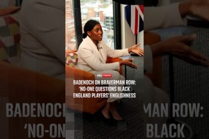 Badenoch on Braverman row: 'No-one ever questions black England players' Englishness'