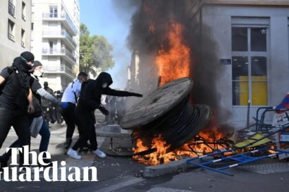 Police clash with students in France as thousands join school protests