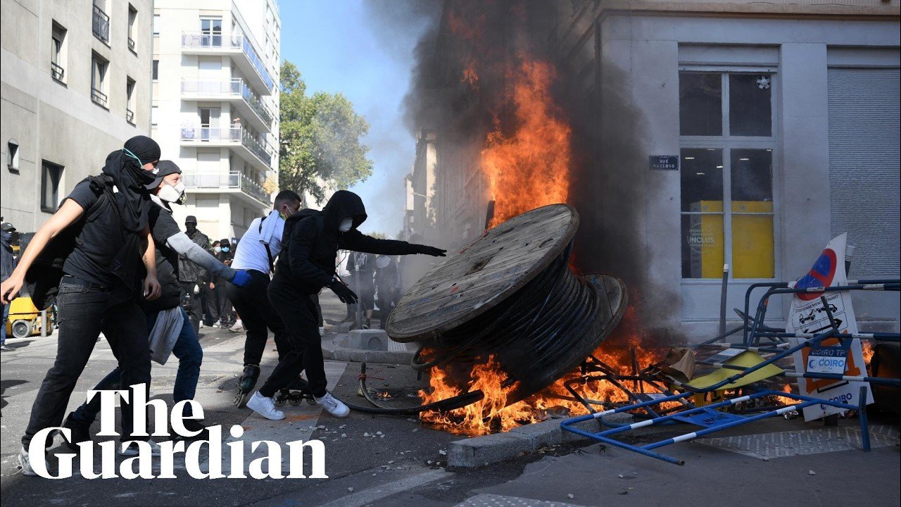 Police clash with students in France as thousands join school protests