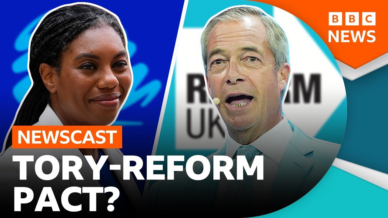 Why Kemi Badenoch's Conservatives won't make a pact with Nigel Farage's Reform UK? | BBC Newscast