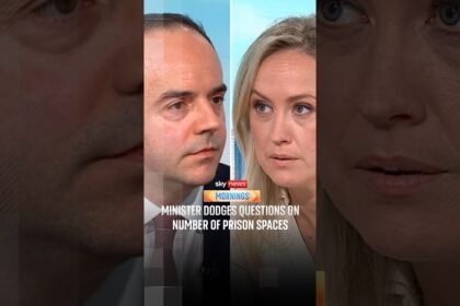 Minister dodges questions on number of prison spaces