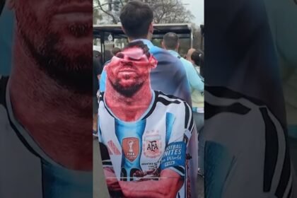 Fans flood Buenos Aires ahead of Messi’s final international match