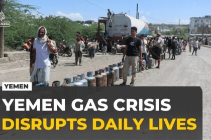 Cooking gas shortage brings daily life in Yemen's Aden to a standstill