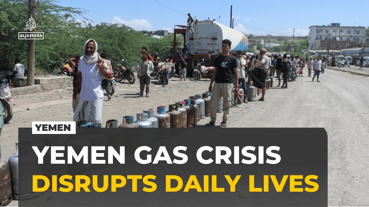 Cooking gas shortage brings daily life in Yemen's Aden to a standstill