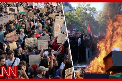French student loses hand to grenade in unprecedented protests