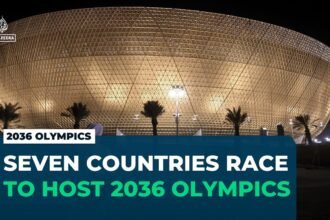 Qatar and India among seven countries bidding to host the 2036 Olympics