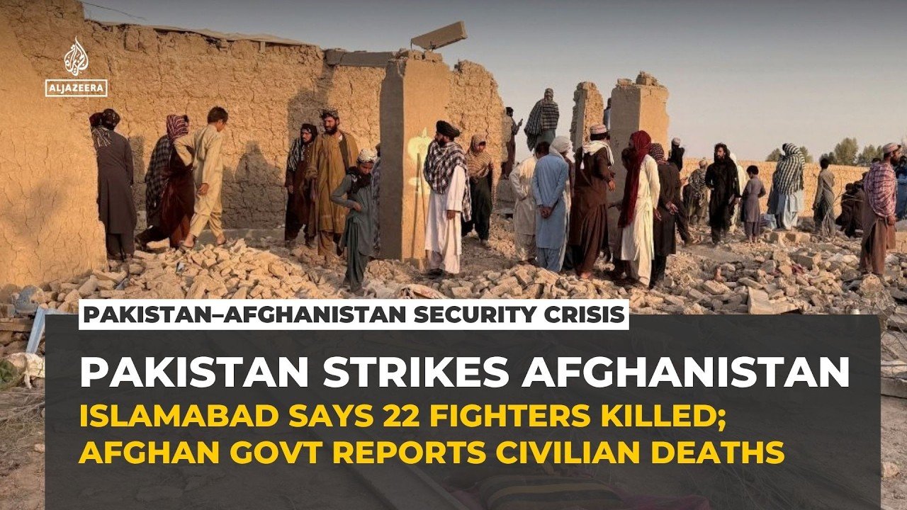 Pakistan says strikes in Afghanistan's Helmand killed 22 fighters; Kabul reports civilian deaths