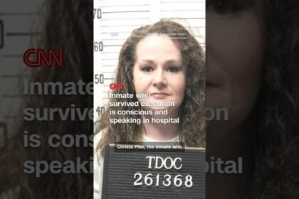 Inmate who survived execution is conscious and speaking in hospital