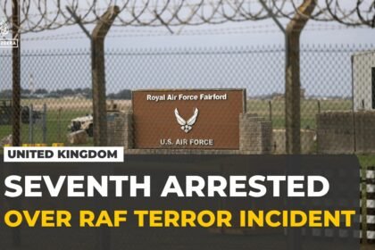 UK police arrest seventh man over suspected terror incident near RAF Fairford