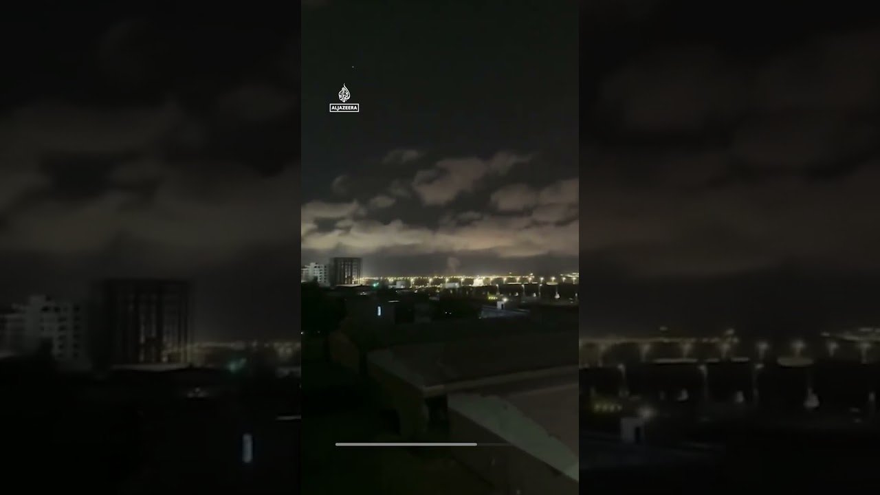Two Houthi missiles target Yemen’s Aden International Airport | AJ #shorts
