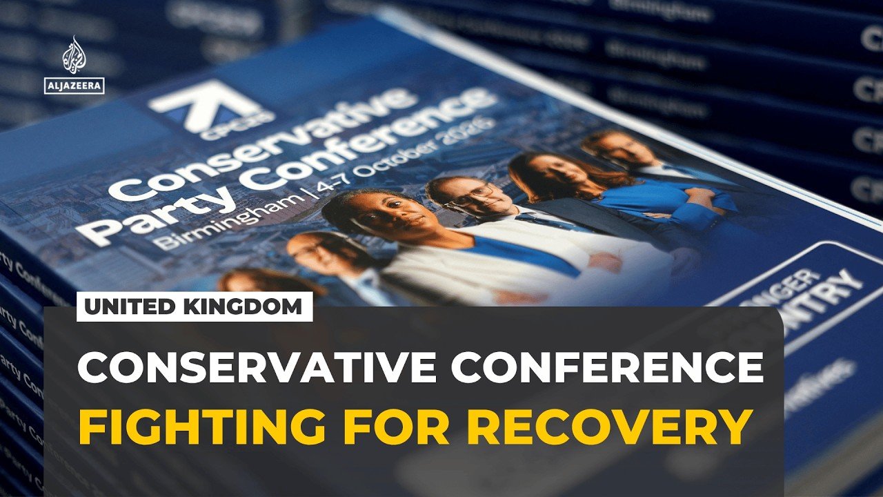 UK Conservatives attempt recovery at conference as Reform UK threat looms