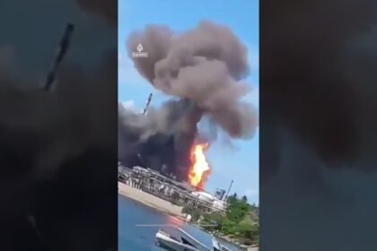 Explosion shutters Venezuela’s second-largest oil refinery | AJ #shorts