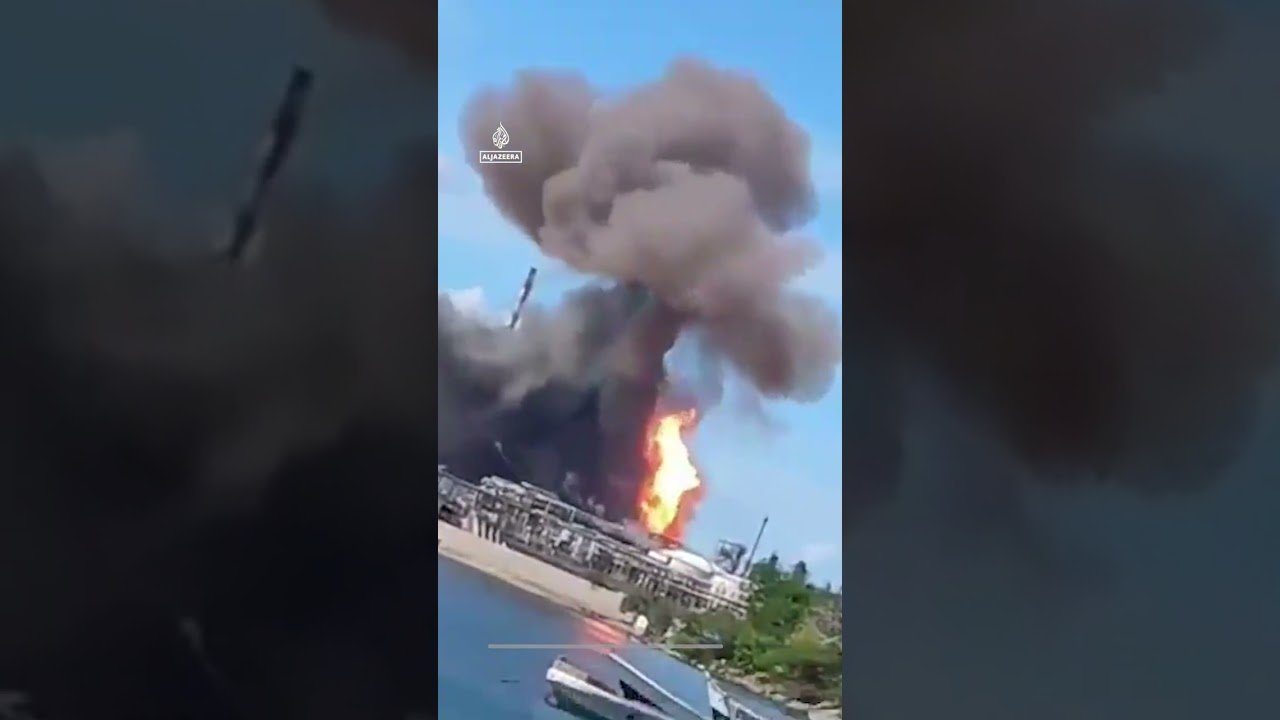Explosion shutters Venezuela’s second-largest oil refinery | AJ #shorts