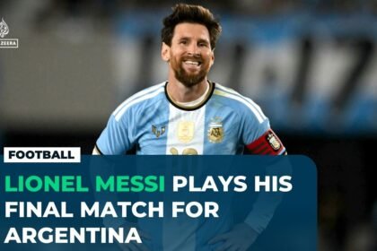Lionel Messi’s final Argentina match ends in triumph and tears