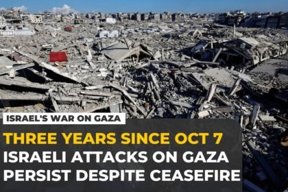 Israel marks three years since October 7 as Gaza attacks continue despite ceasefire