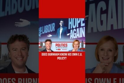 Does Andy Burnham know his own position on European Union membership?
