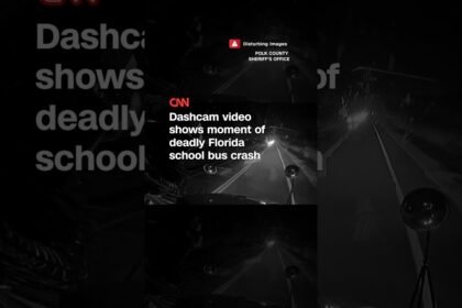 Dashcam video shows moment of deadly Florida school bus crash