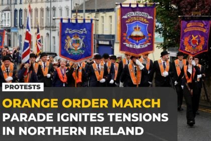 Orange Order parade row distracts from Northern Ireland’s everyday concerns