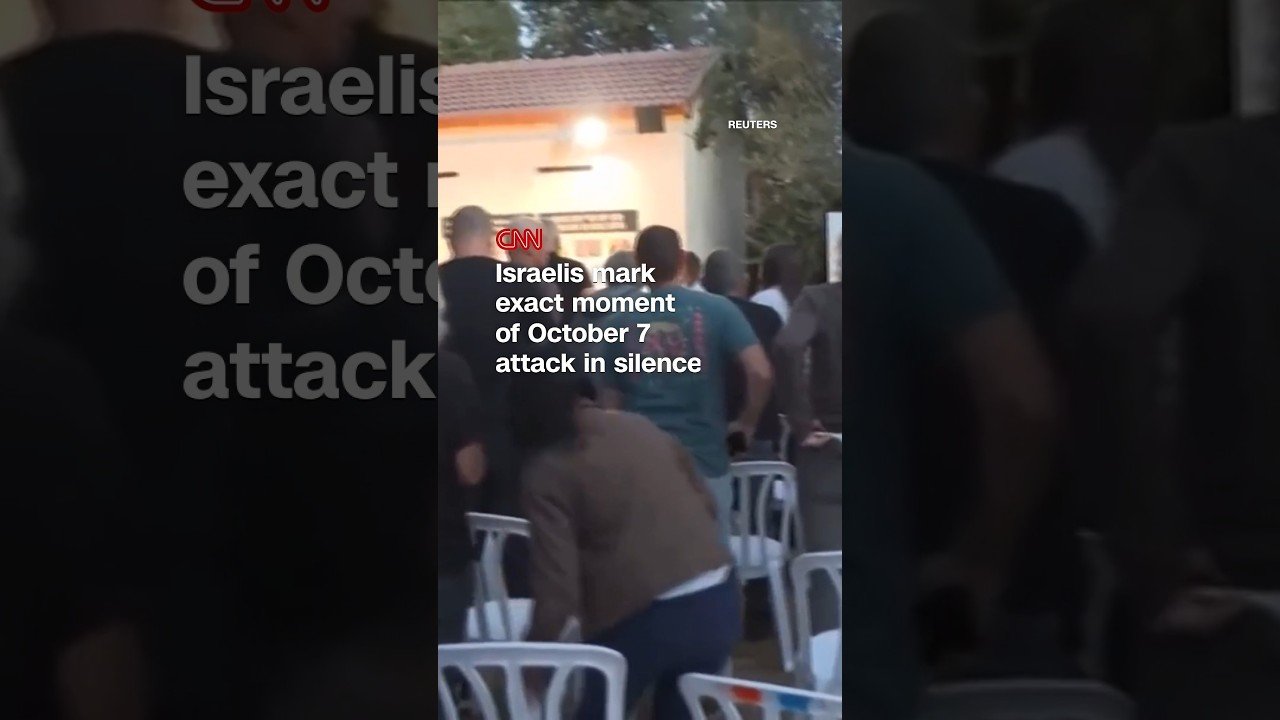 Israelis mark exact moment of October 7 attack in silence