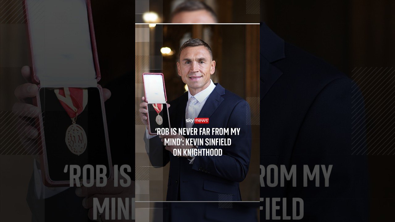 'Rob is never far from my mind': Kevin Sinfield on knighthood