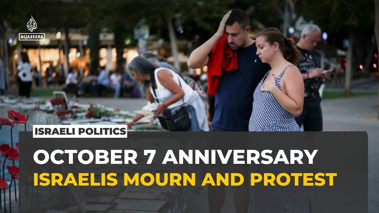 Israel marks three years since October 7 attacks with memorials and protests