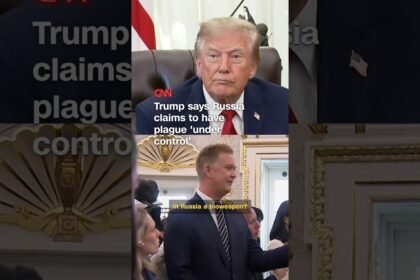 Trump says Russia claims to have plague 'under control'