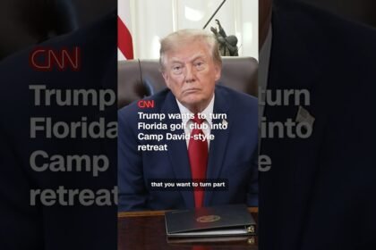 Trump wants to turn Florida golf club into Camp David-style retreat