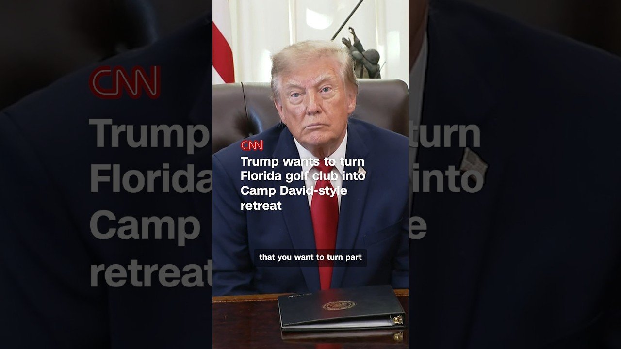 Trump wants to turn Florida golf club into Camp David-style retreat