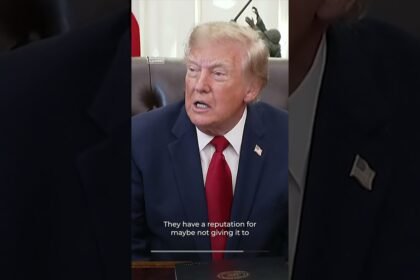 Trump on why he thinks he deserves the Nobel Peace Prize