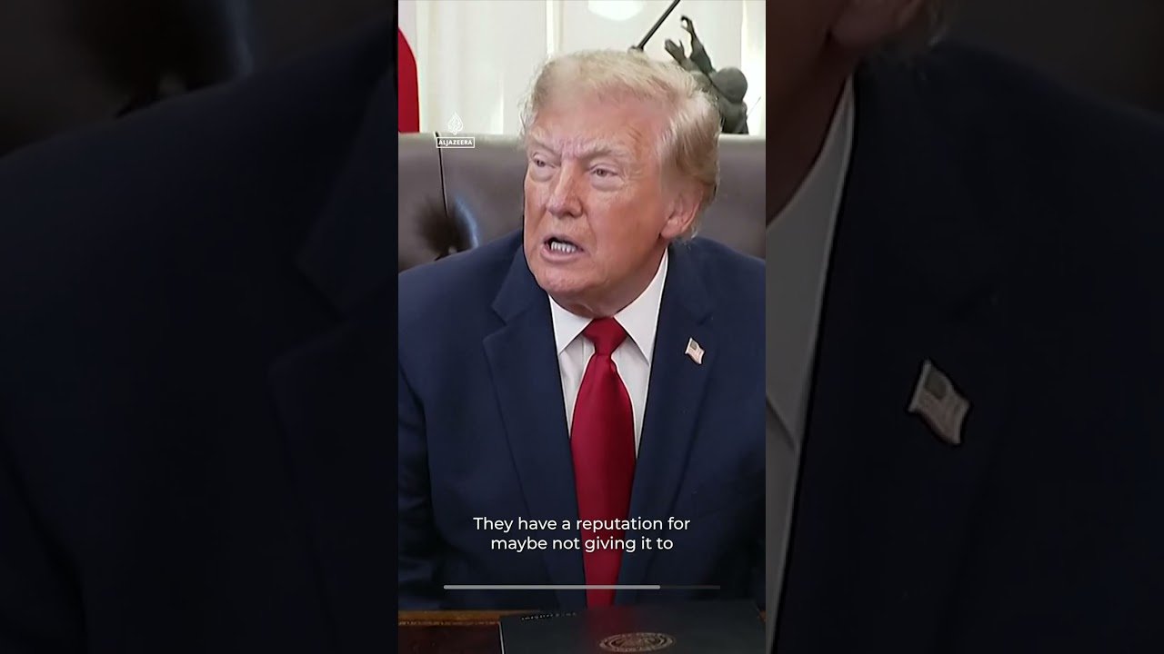 Trump on why he thinks he deserves the Nobel Peace Prize