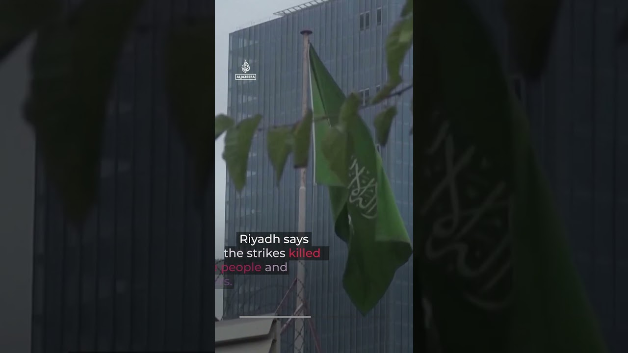 Saudi Arabia confirms three dead in Houthi strikes on its airports | AJ #shorts