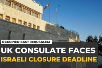 UK faces test over Israel's deadline to close its Jerusalem consulate