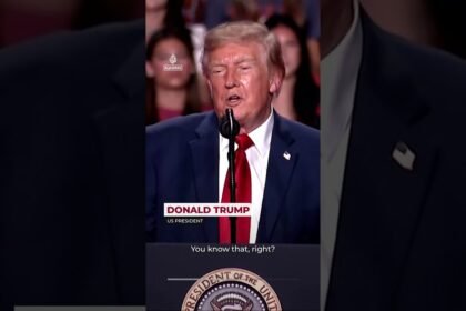 Trump interrupted by protesters at Texas rally | AJ #shorts