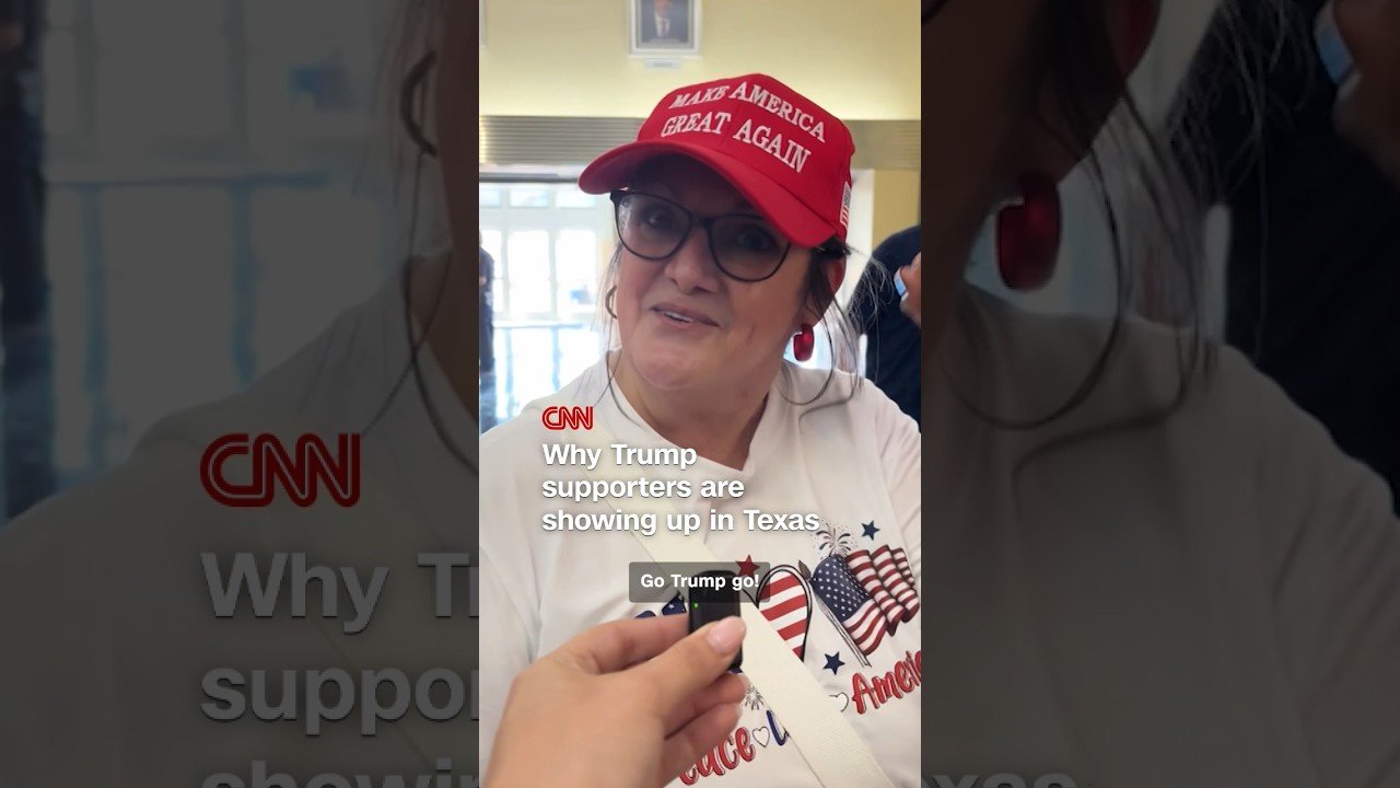 Why Trump supporters are showing up in Texas