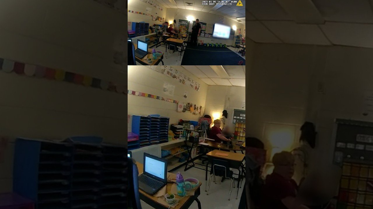Bodycam shows moments after 6-year-old shoots teacher