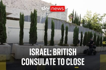 Israel announces closure of British consulate