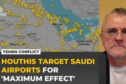 Houthi attacks on Saudi airports aim to disrupt civilian flights, analyst says