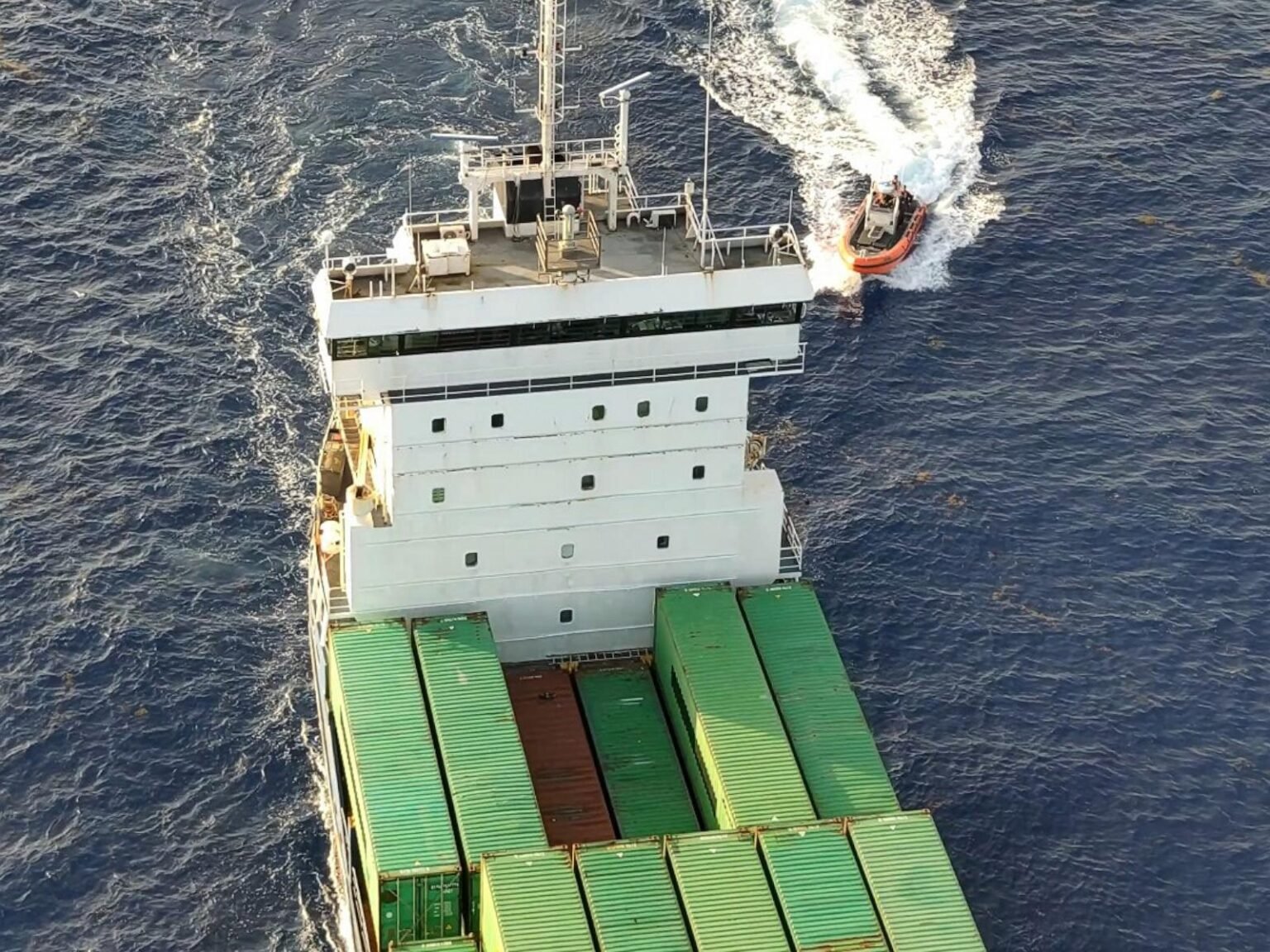 US Coast Guard says it seized Cuba-bound ships with thousands of gallons of oil