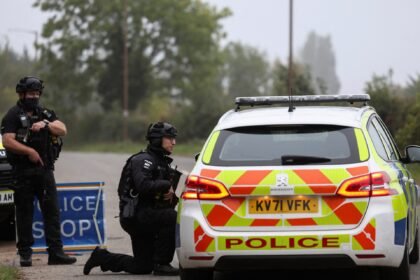 British police arrest UK-Iranian national over airbase incident