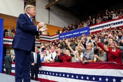 Trump defiant about midterm chances as he rallies for Republicans in Ohio