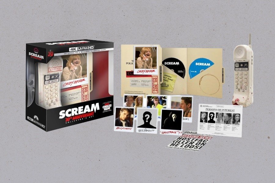 The ‘Scream’ 30th Anniversary Box Set Comes With a Replica of the Bloody Phone From the Film’s Iconic Opening Scene