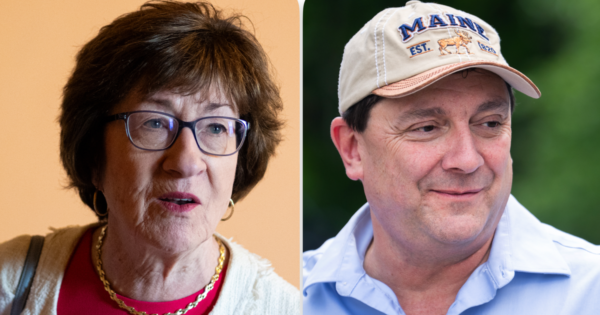 CBS News poll finds voters split on state v. national focus in Maine Senate race